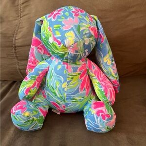 Lilly Pulitzer stuffed bunny